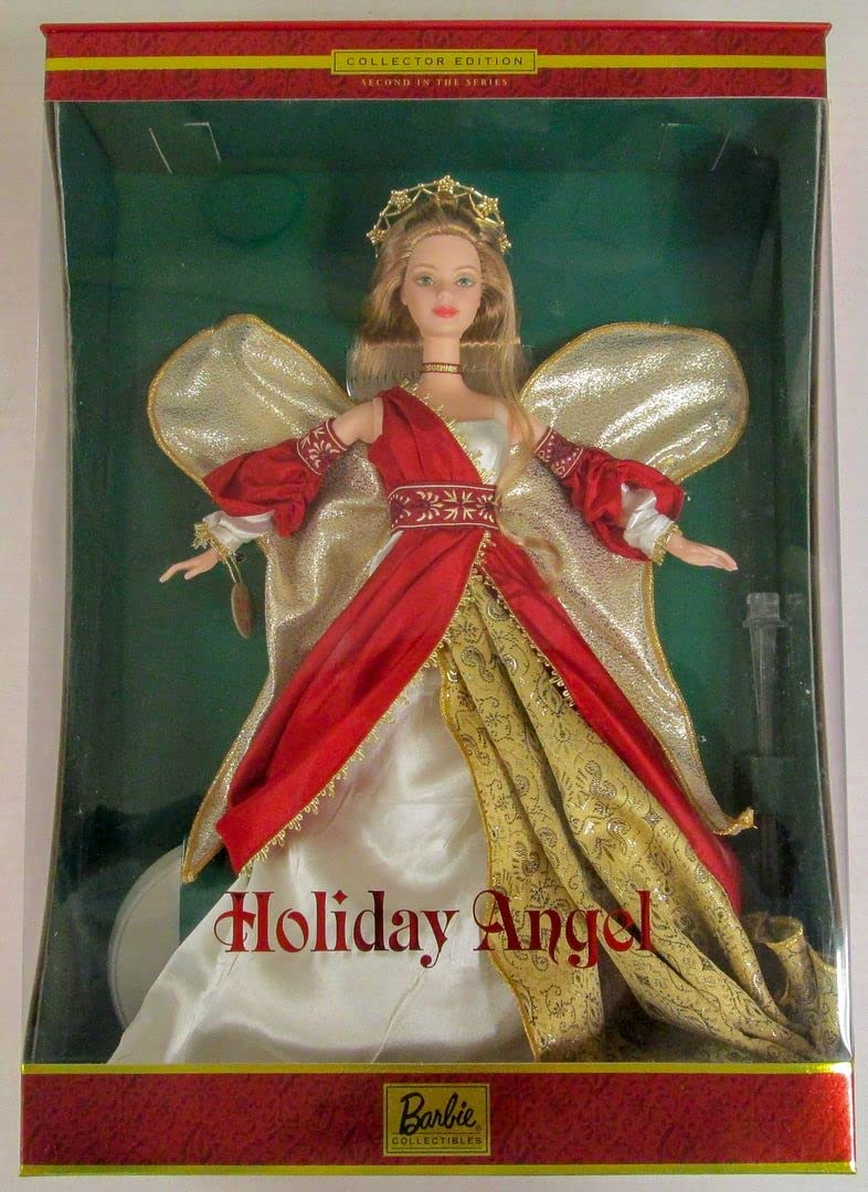 2001 Holiday Angel Barbie #2