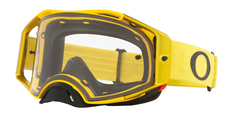 Oakley Airbrake MX Goggles, Moto Yellow w Clear