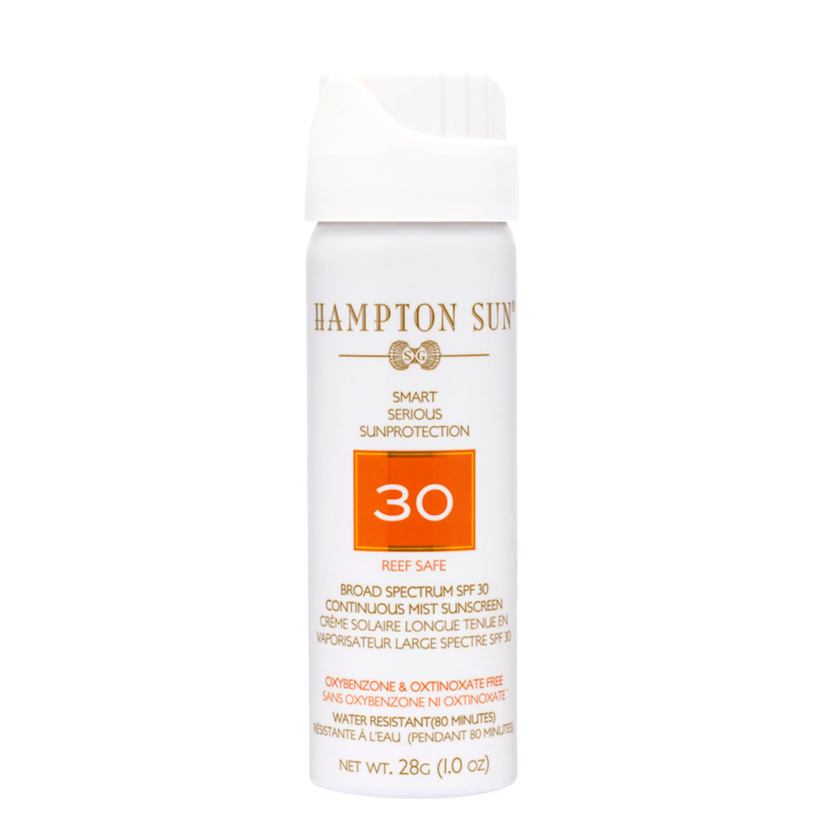 Hampton Sun Spf 30 Continuous Mist, 1.8 Fl oz