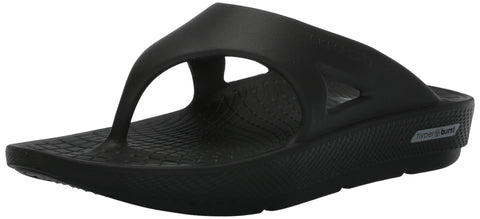 Skechers Men's Go Recover Refresh Sandal, Black/Black, 7