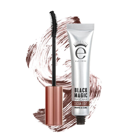 Eyeko Black Magic Cocoa Edit Mascara, Brown - for Volume & Length - Nourishing with Keratin & Shea Butter 8ml