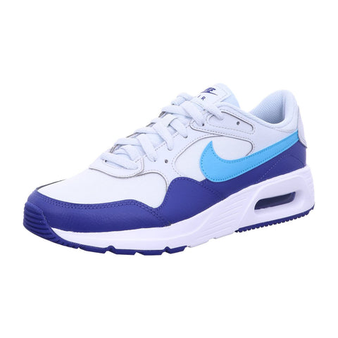 Nike Men's Low-Top Sneakers, Pure Platinum Blue Flash White, 10