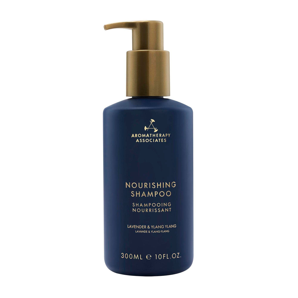 Aromatherapy Associates Nourishing Shampoo - Irresistibly Scented, Increased Moisture, Shine, Repair, Optimise Healthy, Strong hair and Scalp. Lavender, Ylang Ylang, Ho Wood Essential Oils