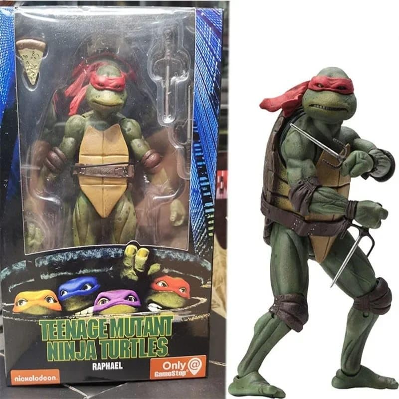 Teenage Mutant Ninja Turtle Anime Figure, Collectible Model Figurine, Action Figures, Movie Version, Collection, Desktop Decoration