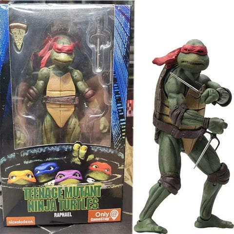 Teenage Mutant Ninja Turtle Anime Figure, Collectible Model Figurine, Action Figures, Movie Version, Collection, Desktop Decoration