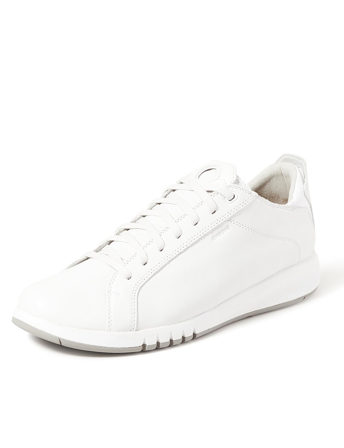 Geox Men's Sneaker, White, 8