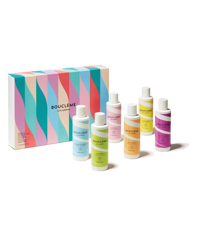 BouclÃƒÆ’Ã†â€™Ãƒâ€ Ã¢â‚¬â„¢ÃƒÆ’Ã¢â‚¬Å¡Ãƒâ€šÃ‚Â¨me Discovery Set - Hydrating Hair Cleanser, Curl Cleanser, Curl Conditioner, Curl Cream, Curl Defining Gel and Super Hold Styler - Gift Set Cruelty-Free & Plant Powered - 6 x 100ml(Pack Of 6)