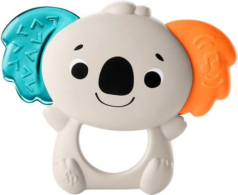 Fisher-Price Teether Tunes Koala, animal-themed musical teething toy for baby ages 3 months and older