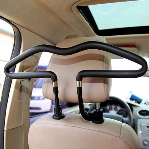 Goolsky Car Coat Hanger Headrest Back Seat Coat Hanger Multifunctional Car Hanger for Coat Suit Jacket