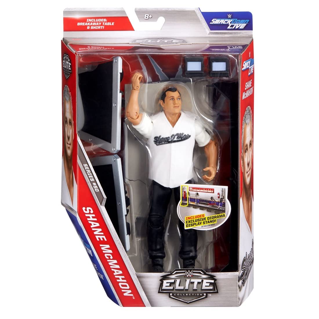 WWE Elite DXJ24 - Shane McMahon Action Figure - Series 50