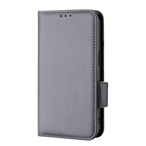TINGYR Case for Honor 200 Lite Cover, Cover Flip Case Magnetic with Deformable Bracket,Wallet Style Card Slot, Case for Honor 200 Lite Smartphone.Grey