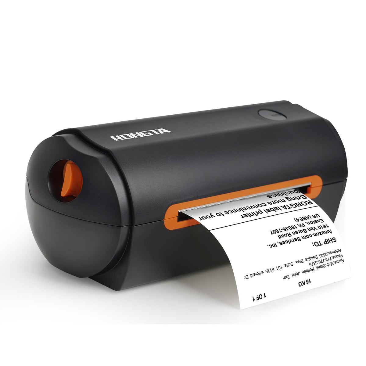 Thermal Shipping Label Printer, 4x6 Label Printer for Shipping Packages & Small Business, Compatible with Windows, Mac, Widely Used for Ebay, Amazon, Shopify, USPS (USB Version) (Not Bluetooth)