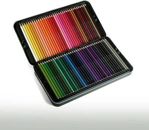 INFINITY Fine Art Pastel Pencil Set of 72 (in an Elegant Reusable Tin Box),Assorted