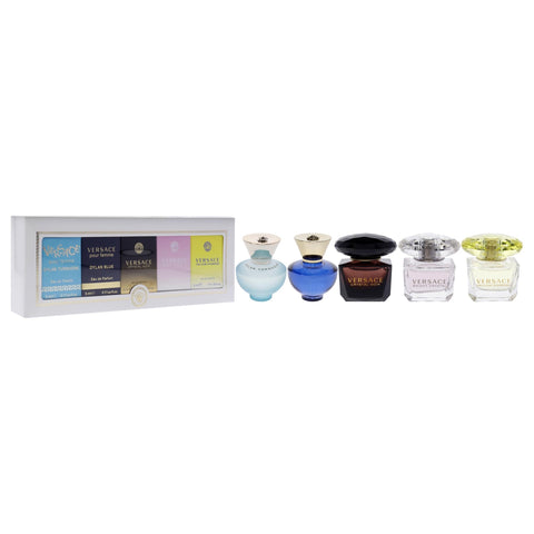Versace Miniatures Collection by Versace for Women - 5 Pc Mini Gift Set