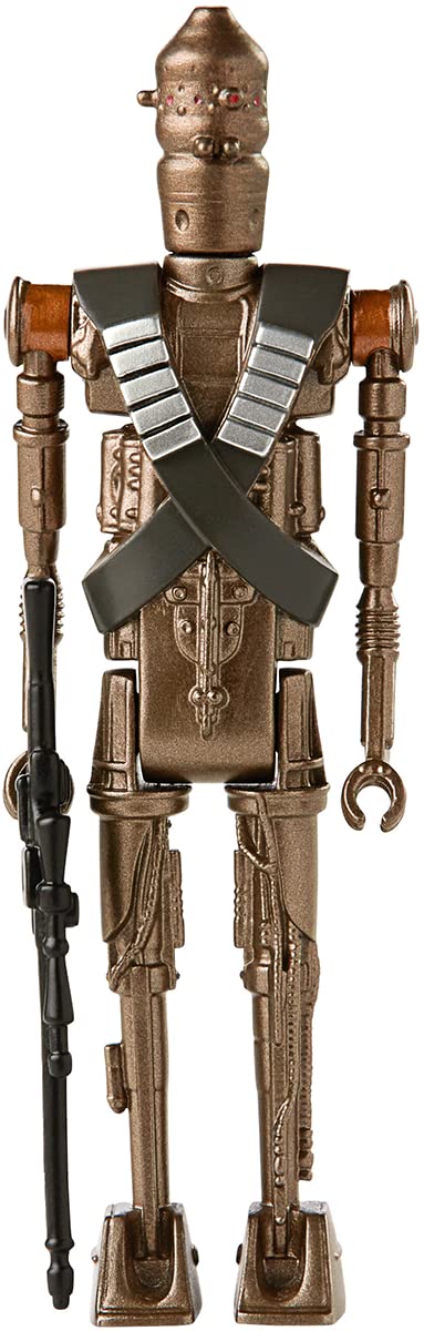 STAR WARS Retro Collection IG-11 Toy 3.75-Inch-Scale The Mandalorian Collectible Action Figure with Accessories, Toys for Kids Ages 4 and Up,F2021