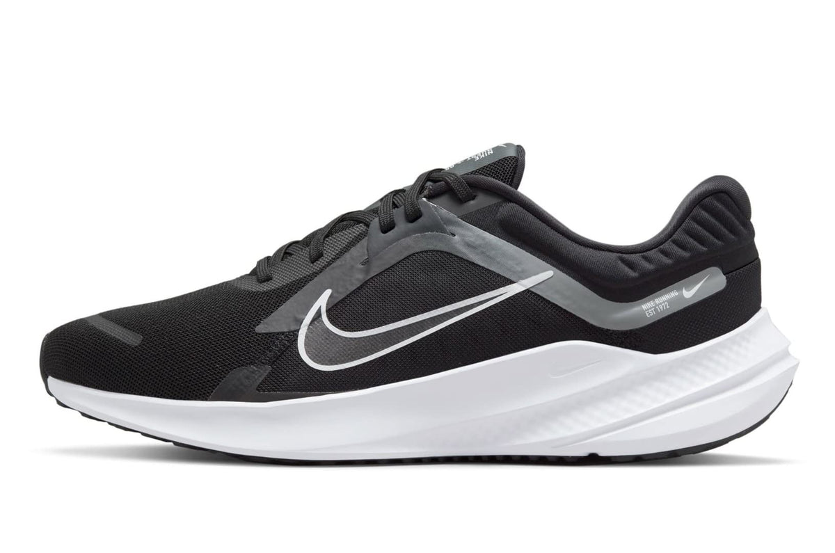 Nike Quest 5 Mens DD0204-001 (Black/White-Smoke Grey-DK Smoke GRE), Size 6.5