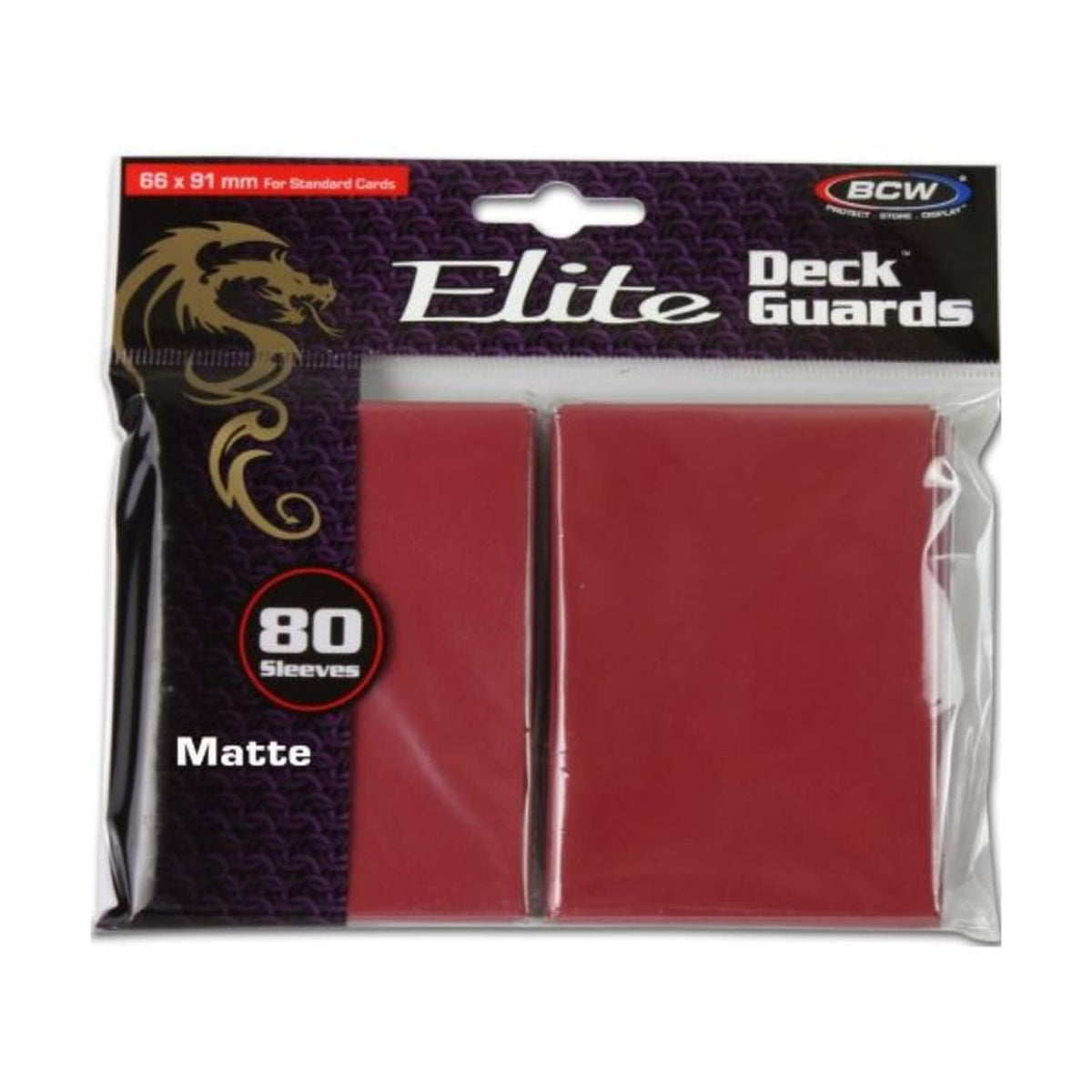 Deck Guard - Elite - Matte - Red