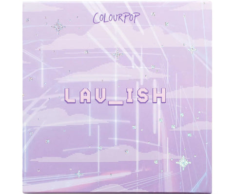 Colourpop LAVISH Eyeshadow Palette Cool Lavender Purple Matte Shimmery Metallic Glitter