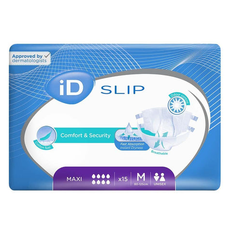 iD Expert Slip Maxi - Medium - 15 all-in-one briefs