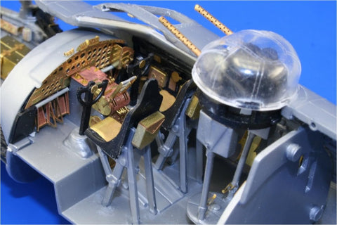 Eduard Accessories - 49337 Model-Making Accessory B 17g Flying Fortress Cockpit Interior for Revell/Monogram Kit