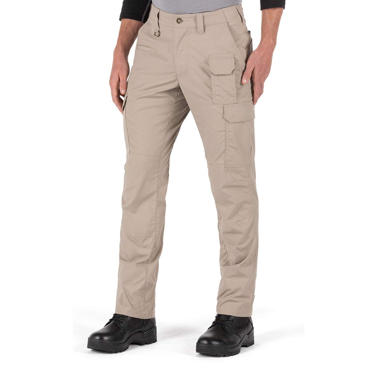 5.11 Tactical Men's ABR Pro Pant, FlexLite Stretch Ripstop, Stain Resistant, Water Resistant, Khaki, Size 28 x 32