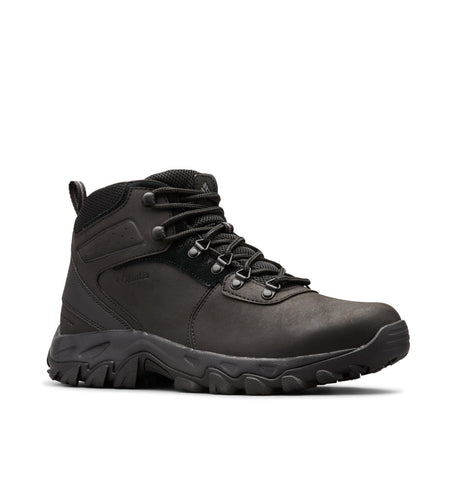 Columbia Men's Newton Ridge Plus II Waterproof, 2024 Black/Black, 10.5