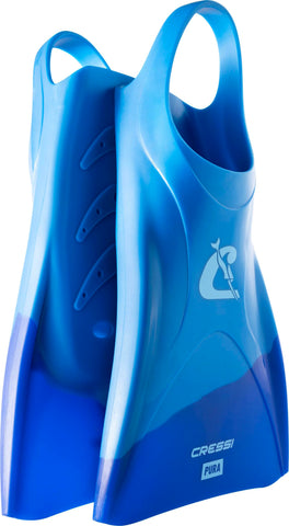 CRESSI Adult Swim Fins - Flexible Silicone for Comfortable and Durable Use - Pura: Designed in Italy