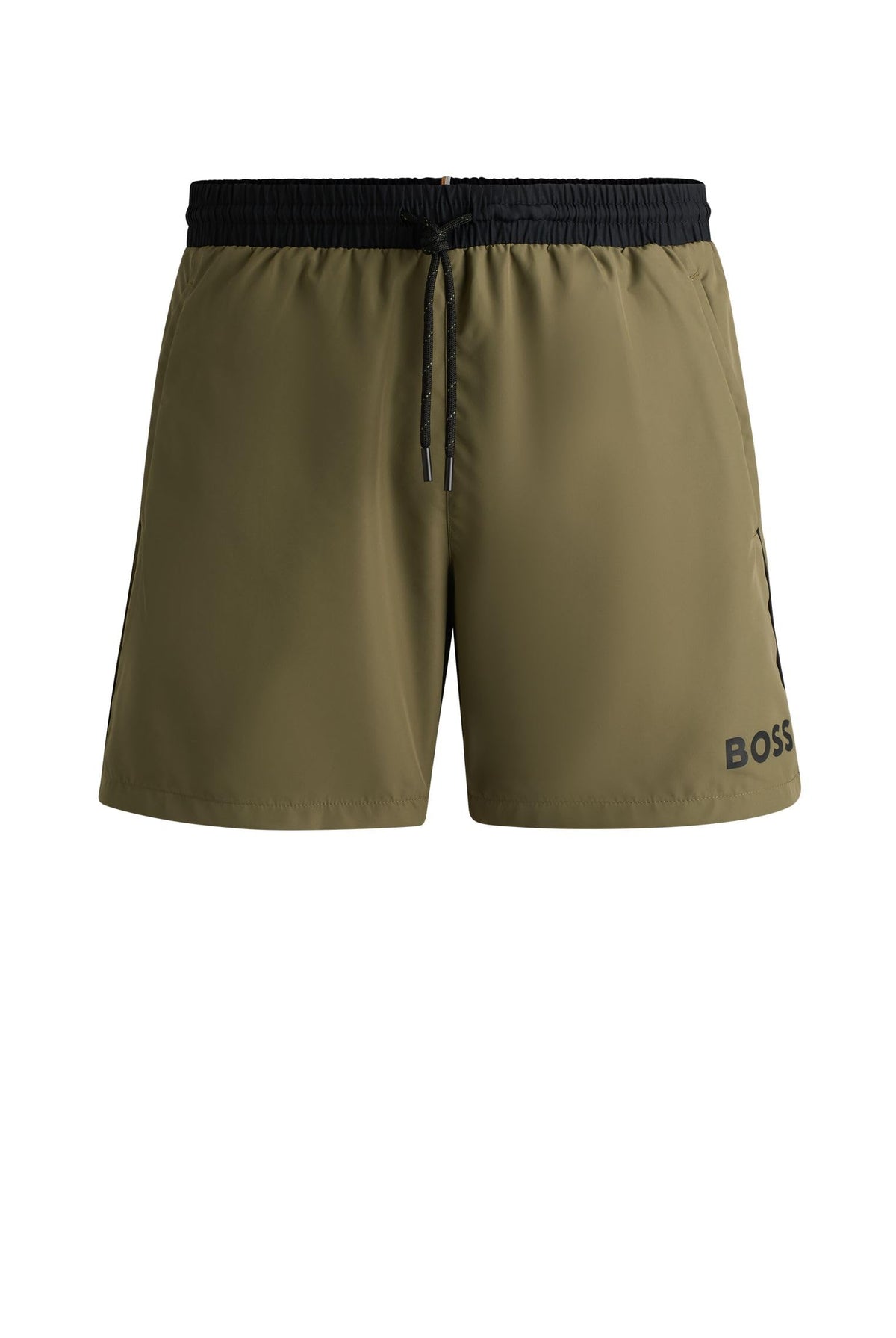 BOSS Mens Starfish Quick-dry swim shorts with contrast details