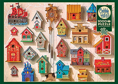 Cobblehill 80152 1000 pc Cuckoo and Friends Puzzle, Various