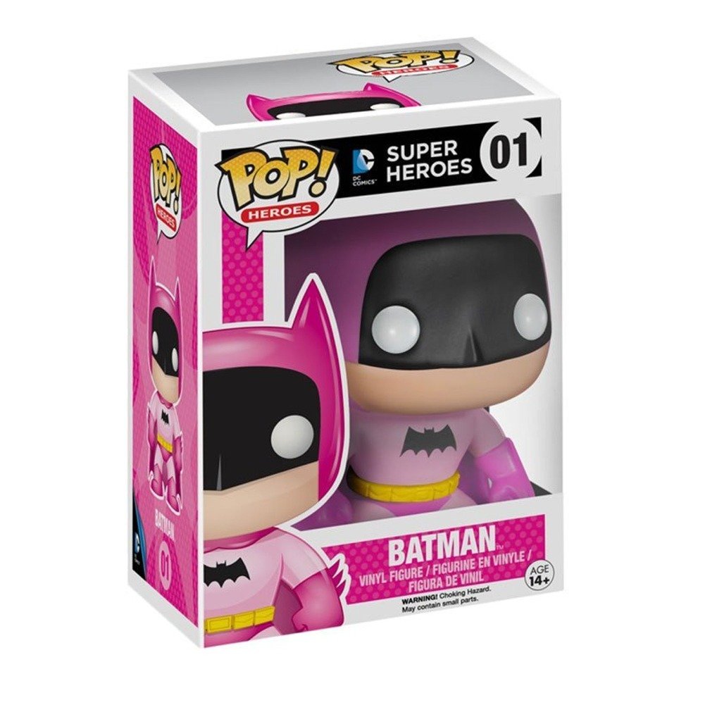 Toy - POP - Vinyl Figure - Batman - 75th Anniversary - Pink - EE Exclusive (DC Comics)