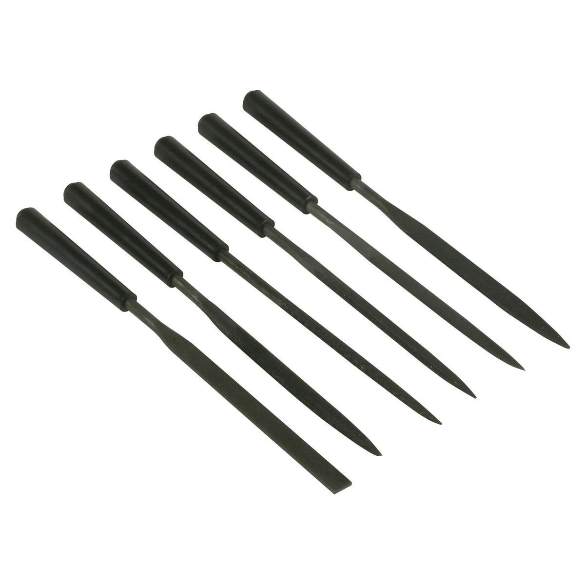 Stanley 022500 6-inch needle file set (6 Pieces)