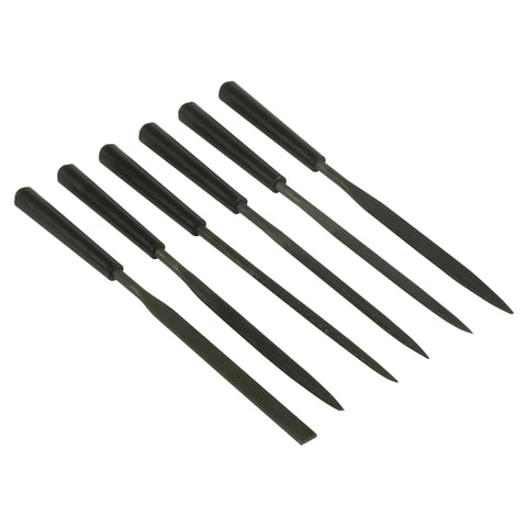 Stanley 022500 6-inch needle file set (6 Pieces)