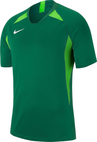 NIKE Kid's Legend Jersey S/S, pine green/action green/White, M