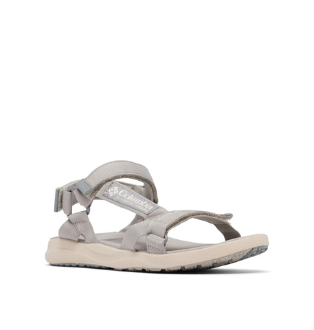 Columbia Women's Globetrot Sandal, Flint Grey/Sea Salt, 6