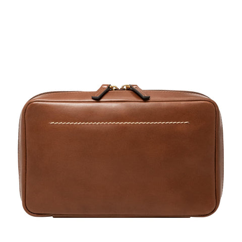 Fossil Leather Tech Organizer , Brown (Model: MLG0777210)