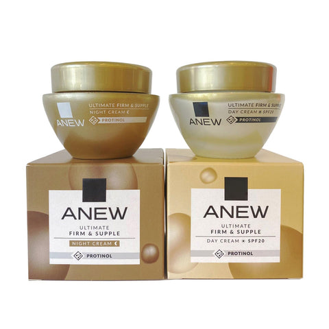 Avon Anew Ultimate DAY Firming Cream + NIGHT Restoring Cream Set of 2