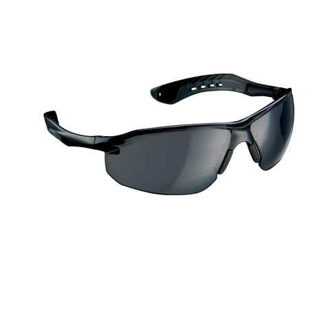 3M Flat Temple Safety Eyewear, Impact-Resistant, Blocks 99.9% of UV, Lightweight & Durable Design, Gray Lenses Help Reduce Sunlight, Scratch-Resistant Coating, Lightweight Safety Glasses (47011H1-DC)