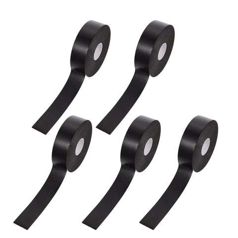 Lurrose Eyelash Extension Tape, 5 Rolls Adhesive Foam Eyelash Extension Tape Breathable Adhesive Lash Tape for Eyelash Extension Supply (Black)
