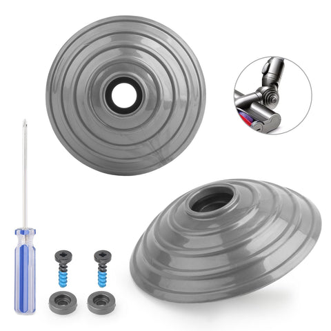 RongZy 2Pack Ball Wheel for Direct Drive Cleaner Head Replacement for Dyson V8 V10 V12 Vacuum Cleaner Head Ball Wheels Replacement Parts