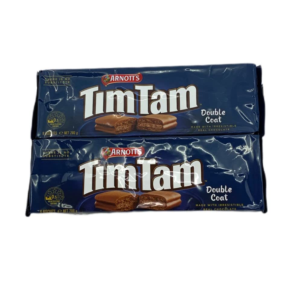 Arnott's Tim Tam Biscuits 200g 2 (Two Pack) (Double Coat)