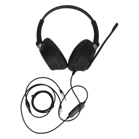PC Headphone, Clear Chat Cell Phone Headset for Call Center for Business