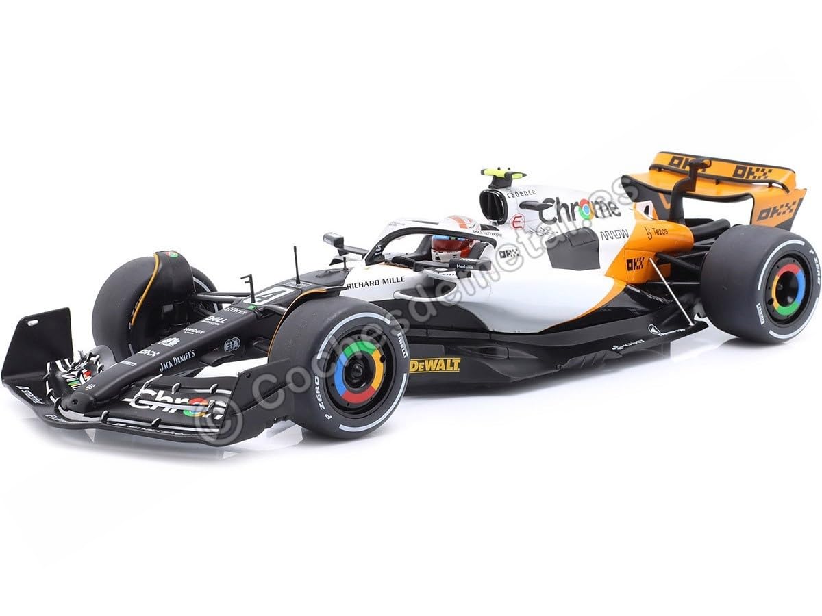 Solido 1:18 MCLAREN MCL60 L.Norris Monaco GP 2023, Multicolour