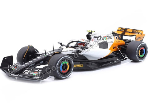 Solido 1:18 MCLAREN MCL60 L.Norris Monaco GP 2023, Multicolour