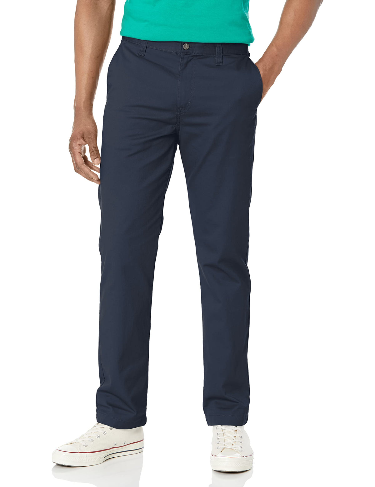 Volcom Men's V Monty Chino Pant, Dark Navy, 32