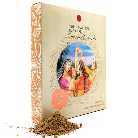 Ayurvedic Herbs for Healthy Hair - Fresh & Pure Organic - 200g - Indian Natural Hair Care