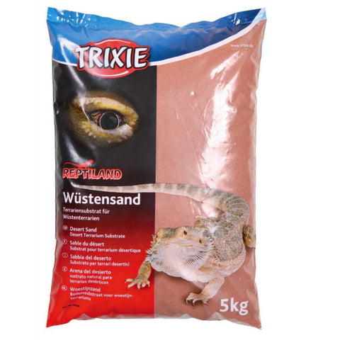 Trixie Reptiland Desert Sand for Terrariums, 5 Kg, Red