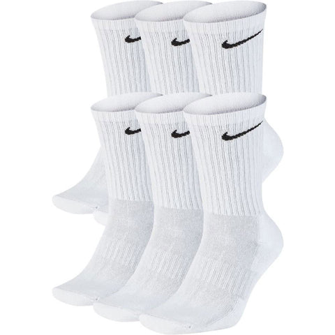 NIKE SX7666-100 Everyday Cushioned Socks Men's white/black Size M