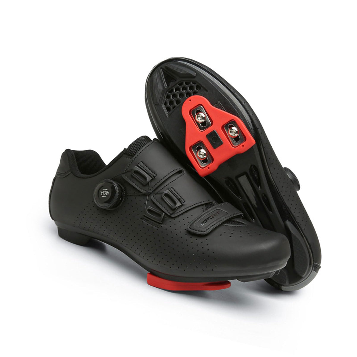 ForceRoute Mens Cycling Shoes Womens,Road Cycling Shoes,Indoor Spin Cycle Road Bike Shoes,Road Mountain Bicycle Shoes,Convient Pour L'équitation En Intérieur Et L'équitation En Extérieur.