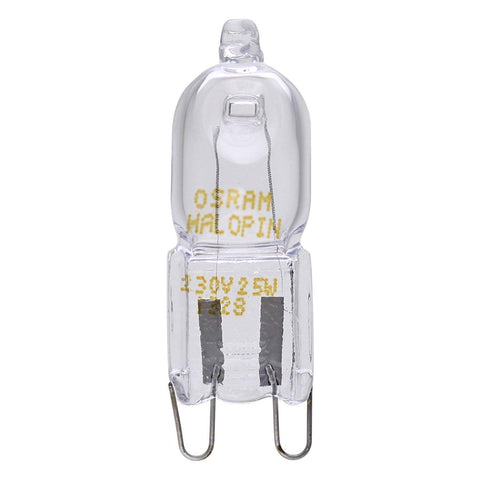 Osram Oven Halogen Capsule Bulb, G9, 25 W