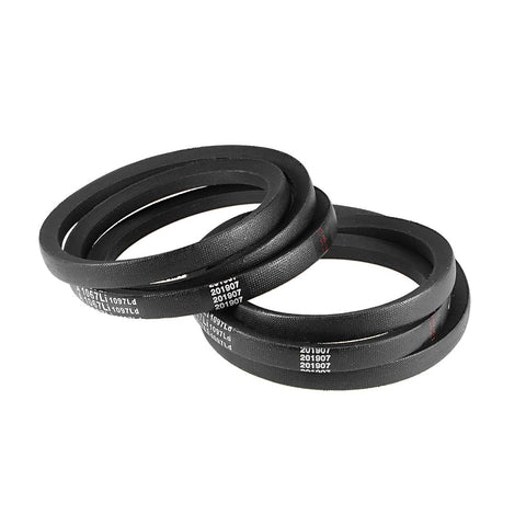 uxcell A1067 V-Belts 1067mm Inner Girth 13mm Top Width 8mm Thickness A-Section Rubber Drive Transmission Belt 2pcs